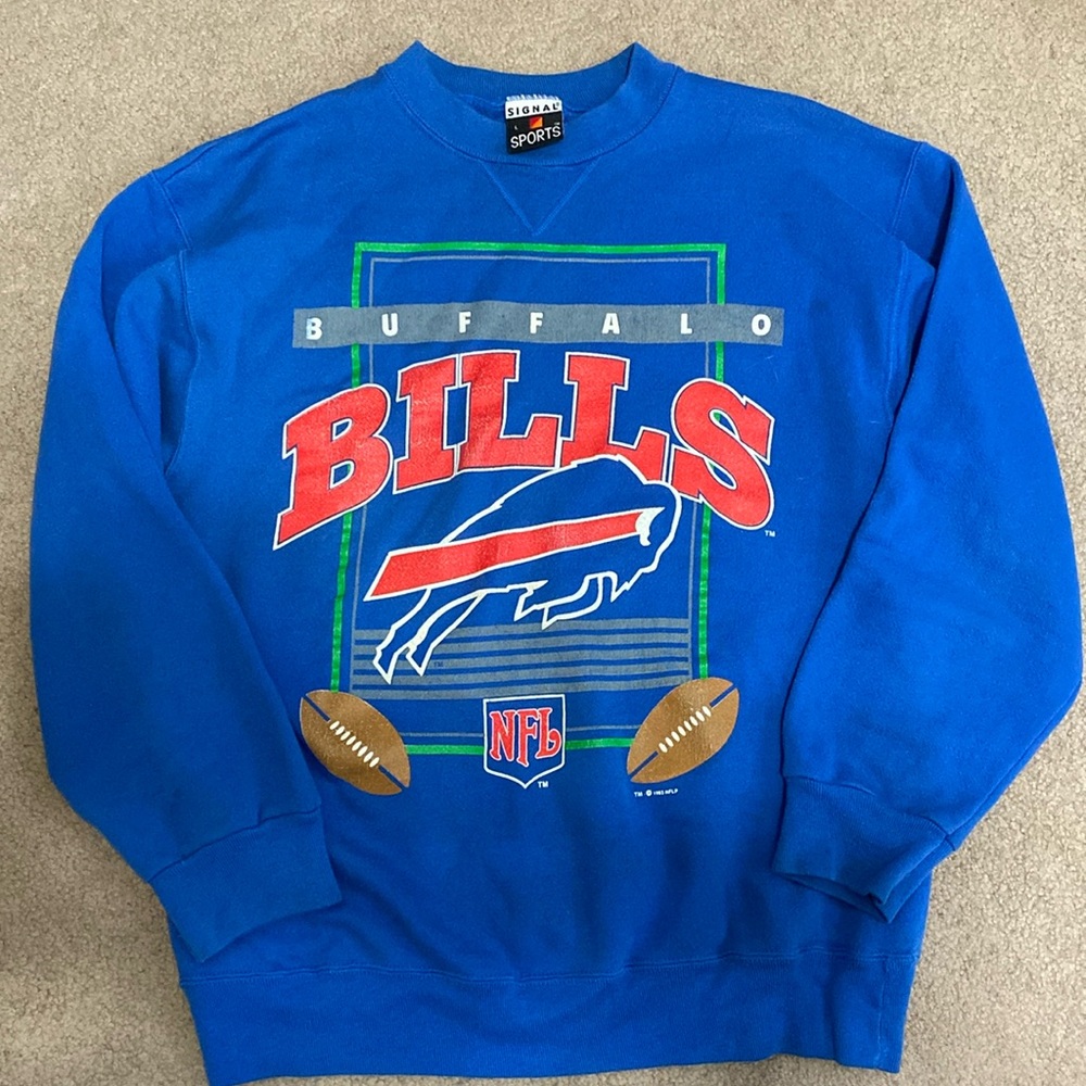 VINTAGE 1993 Buffalo Bills Crewneck Sweatshirt